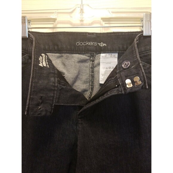 Dockers Jeans Woman's 16M Dark Blue Hello Smooth Button Pocket - Picture 5 of 11